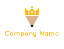pencil crown logo software