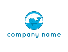 fish aquarium logo creator