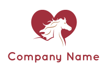 horse logo design templates