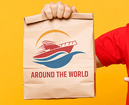 travel packaging logo design