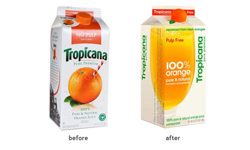 Tropicana Packaging Redesign