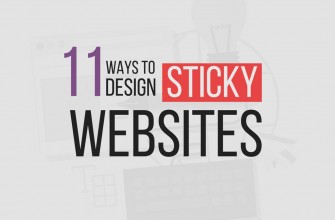 design sticky websites