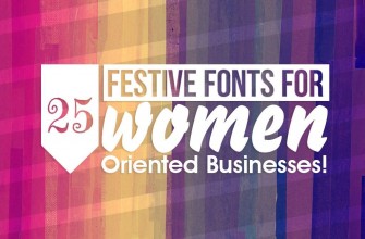 25 fonts for women oriented business