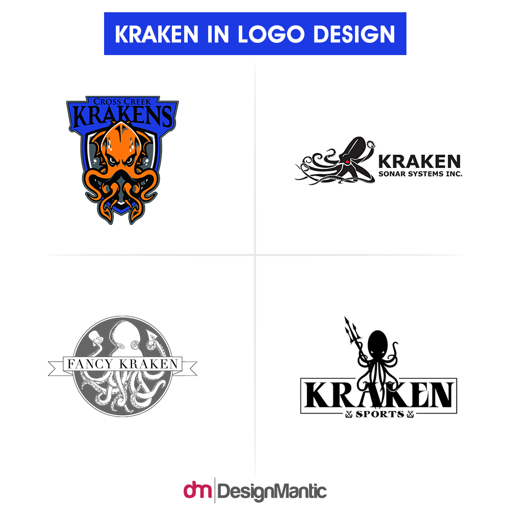 Kraken In Logo Design