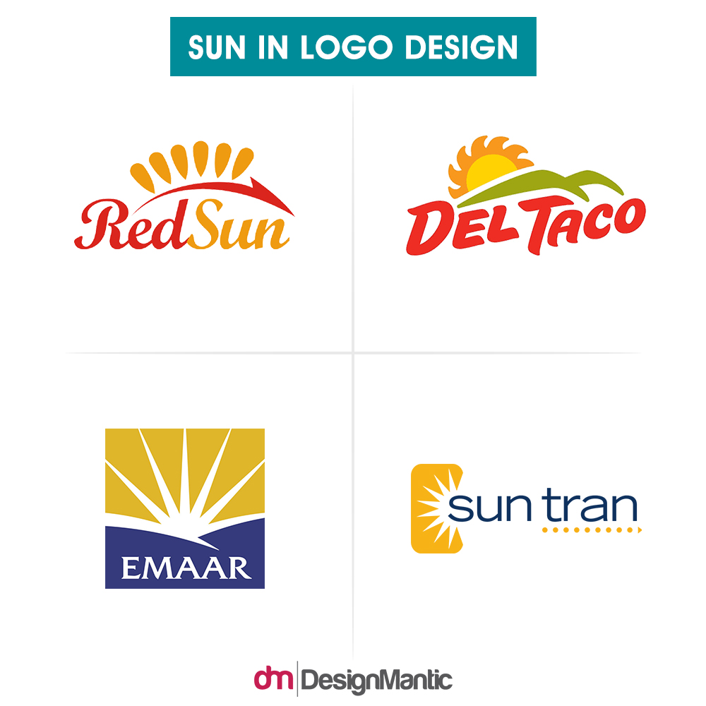 Sun In Logo Design