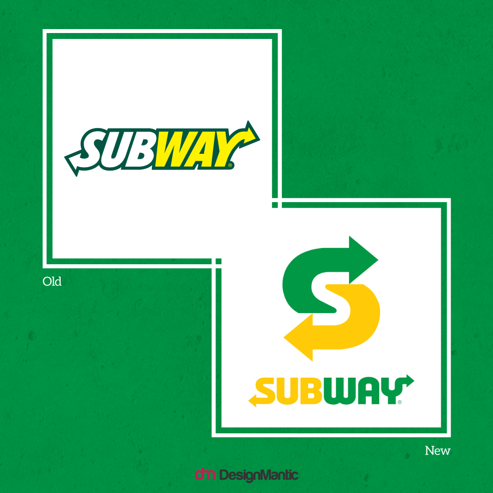 Subway Logo History