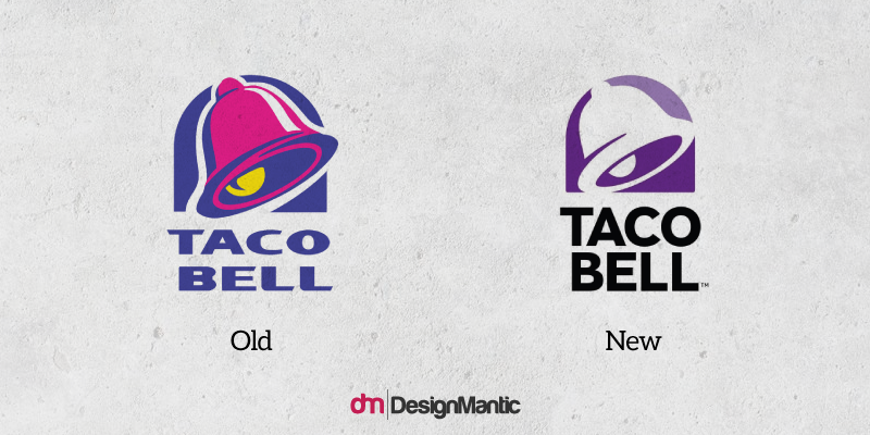 Anyway, the intent of this redesign was to help the chain become more mainstream yet not become so americanized as to lose its ethnic identity. Taco Bell Logo Old : New Taco Bell Logo Imbues Far Cry Designmantic The Design Shop