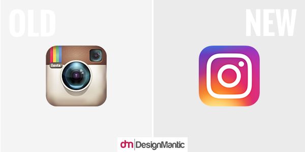 instagram old and new logo
