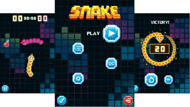 classic Snake game