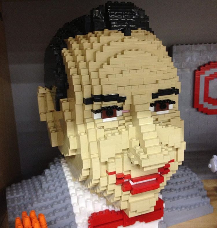 Famous shop lego artist