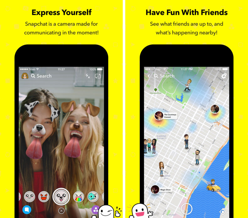 Snapchat app