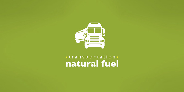 Transportation Natural Fuel Logo