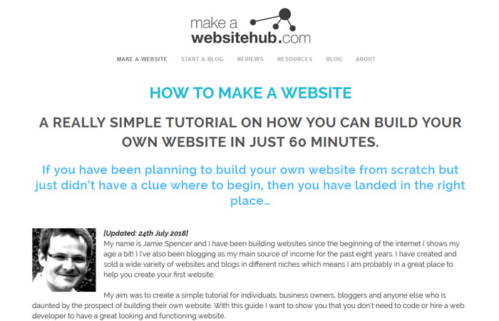 Make A Website Hub