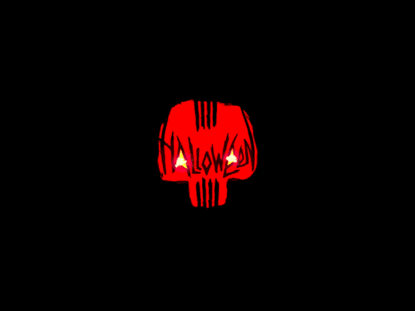 Halloween gif stickers on Behance