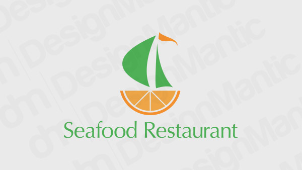 Seafood Restaurant Logo 16