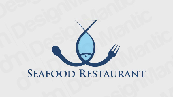 Seafood Restaurant Logo 8