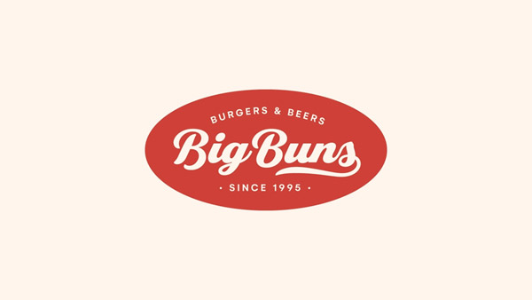 retro food logos