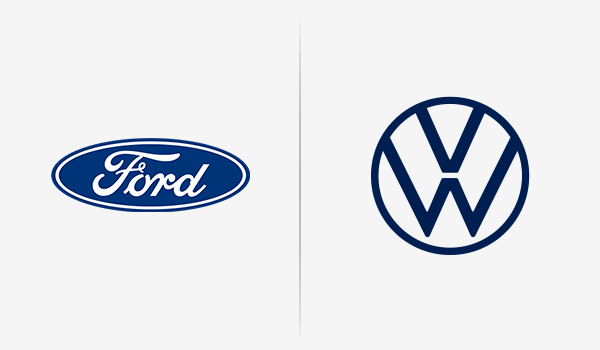 Ford or Volkswagen Logos