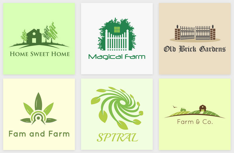 home and garden logo maker