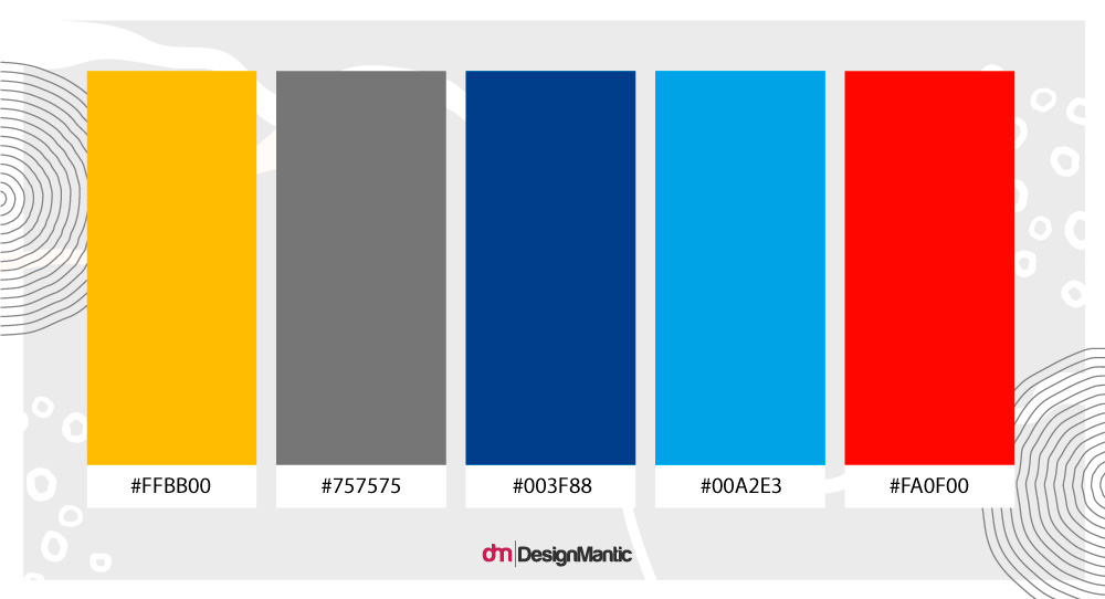 Business clearance color palette