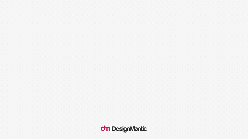 DesignMantic Logo Animation
