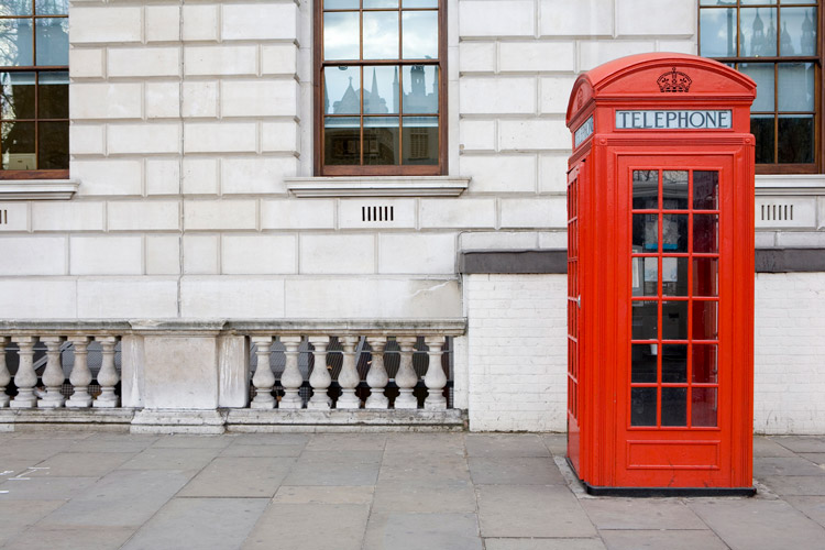 uk phone box