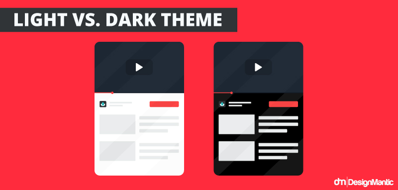 Consider YouTube's Dark Theme