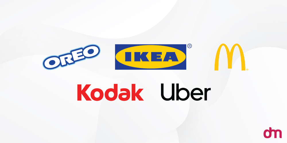 Brand logo type evolution