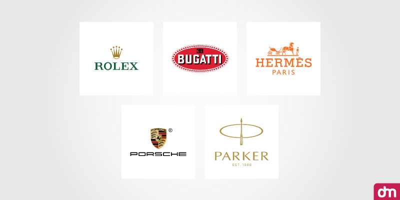 Colorful Luxury Logos