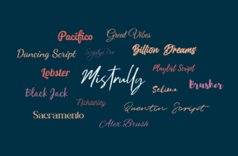 Cursive Fonts in Logo Design