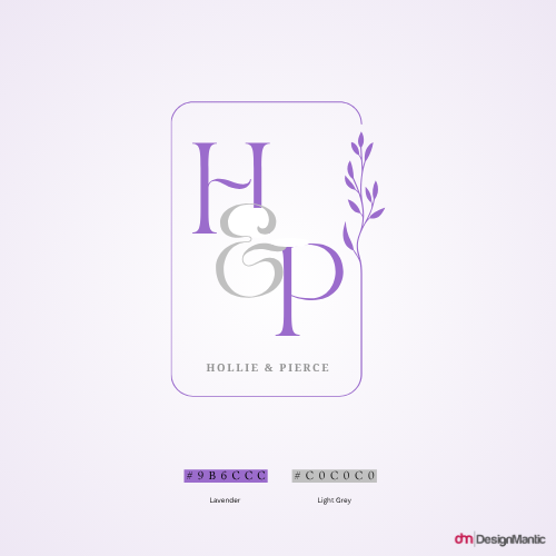 Light grey and lavender to give an impression of a dreamy and soft appearance