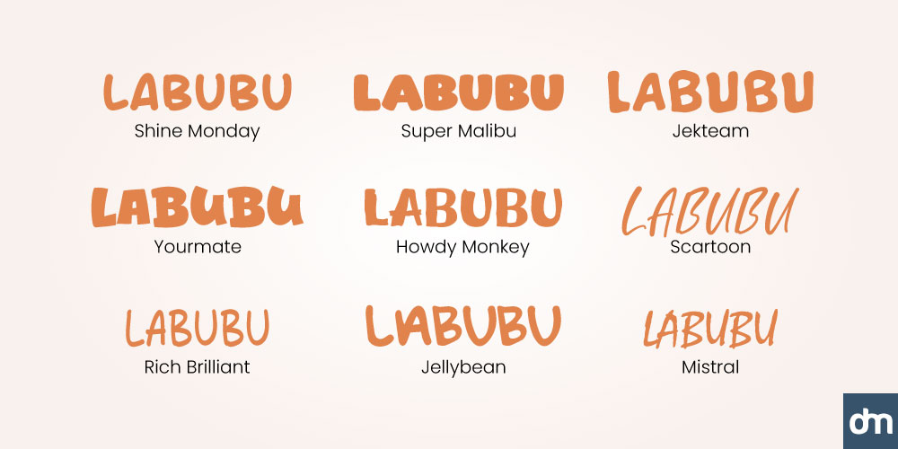 Labubu Logo Font