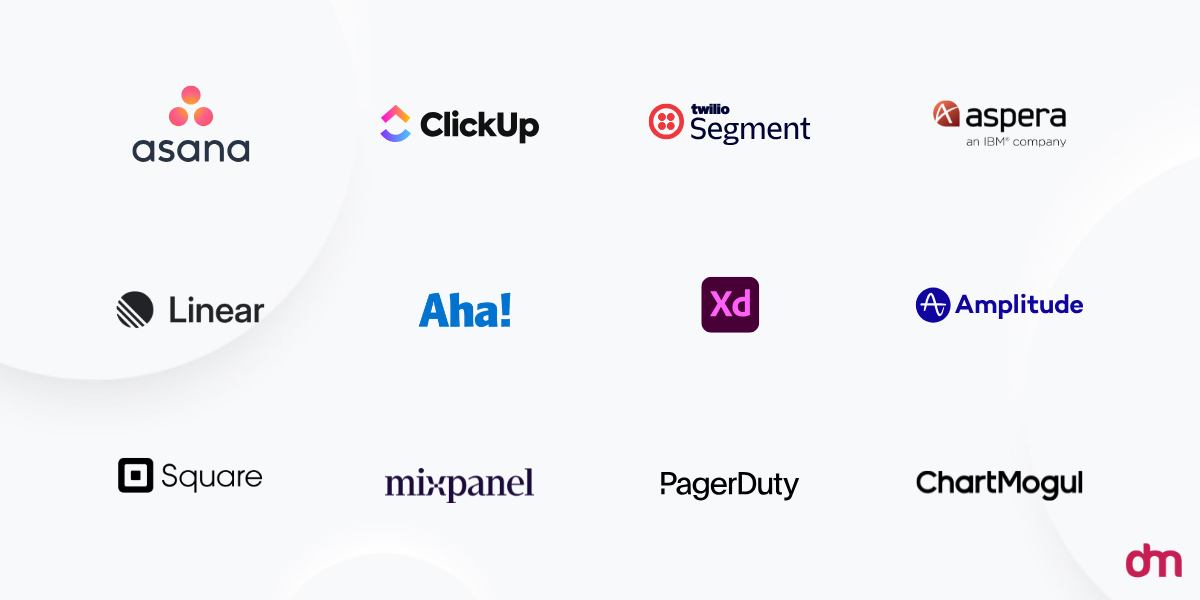 Abstract Logos of SaaS Brands Abstract Logos of SaaS Brands