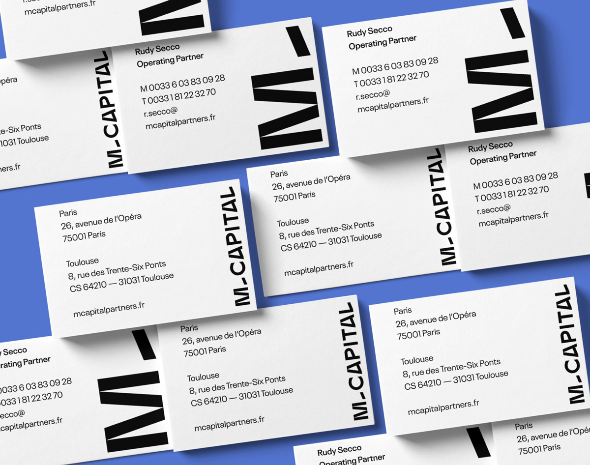 M Capital Business Card
