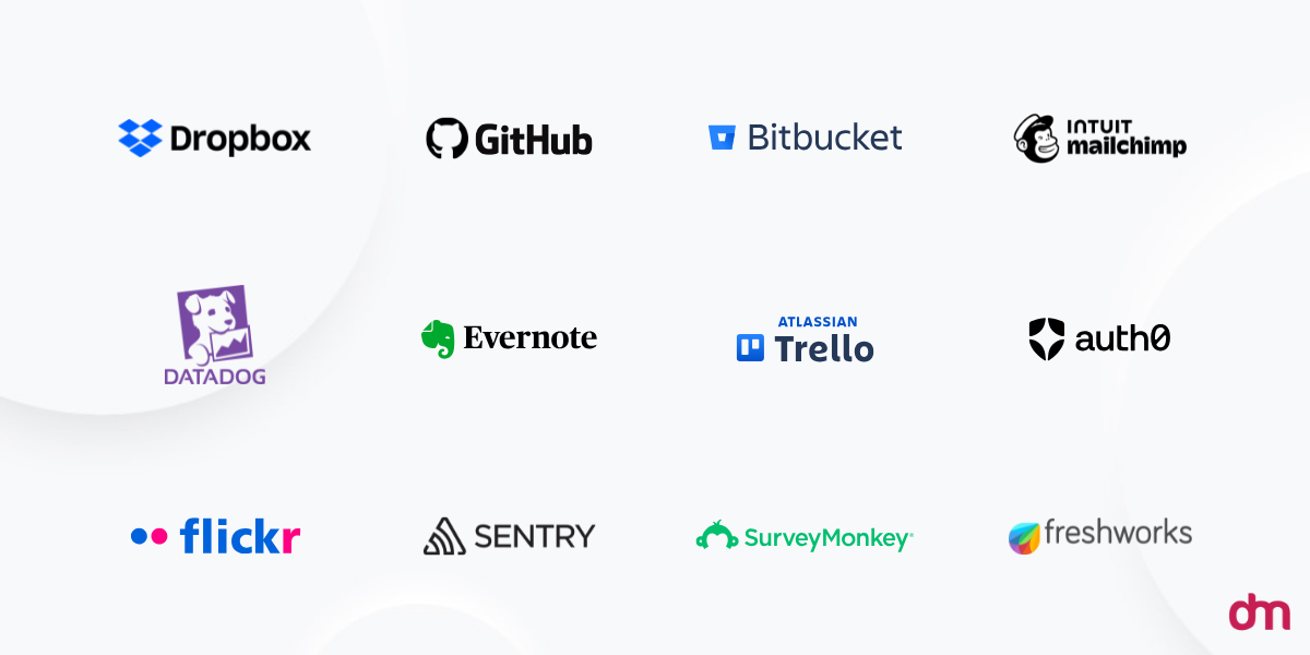 Pictorial Logos of SaaS Brands Pictorial Logos of SaaS Brands