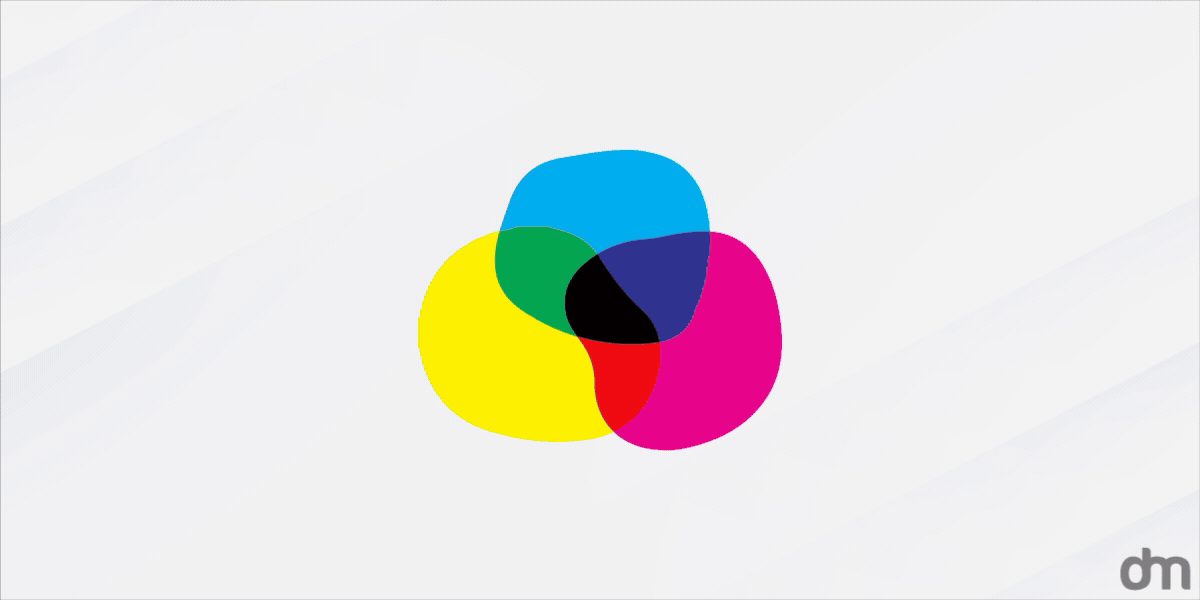 RGB and CMYK overlapping