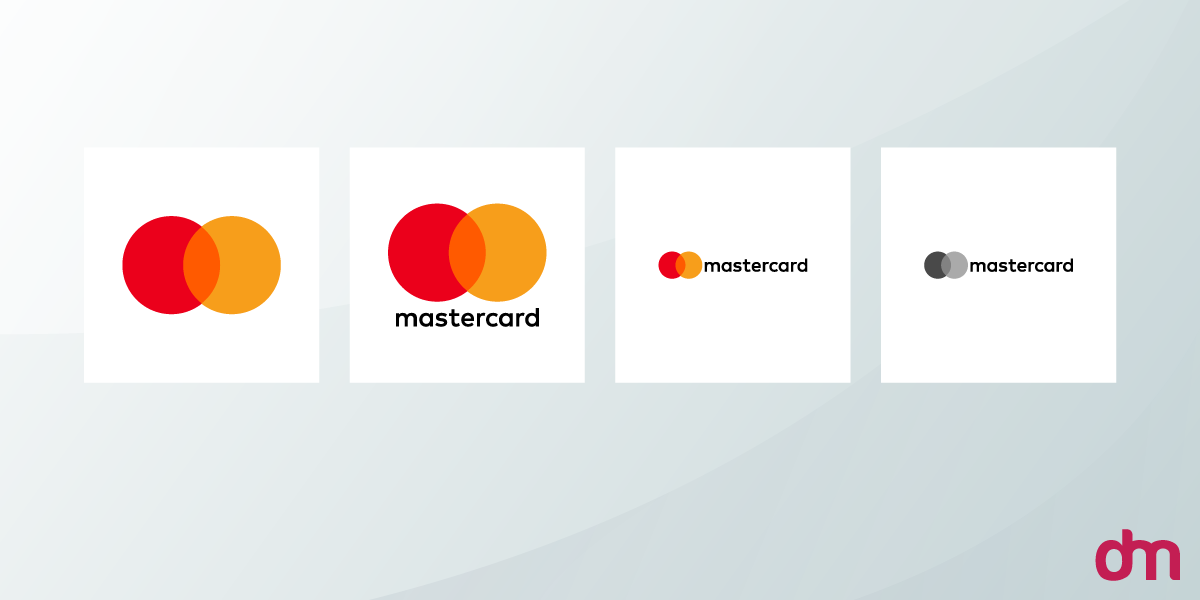 Different Variations of MasterCard Logo