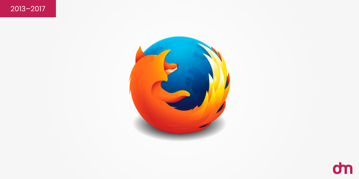 Firefox 2013 2017 Logo