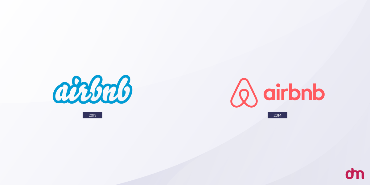 Airbnb Logo Evolution