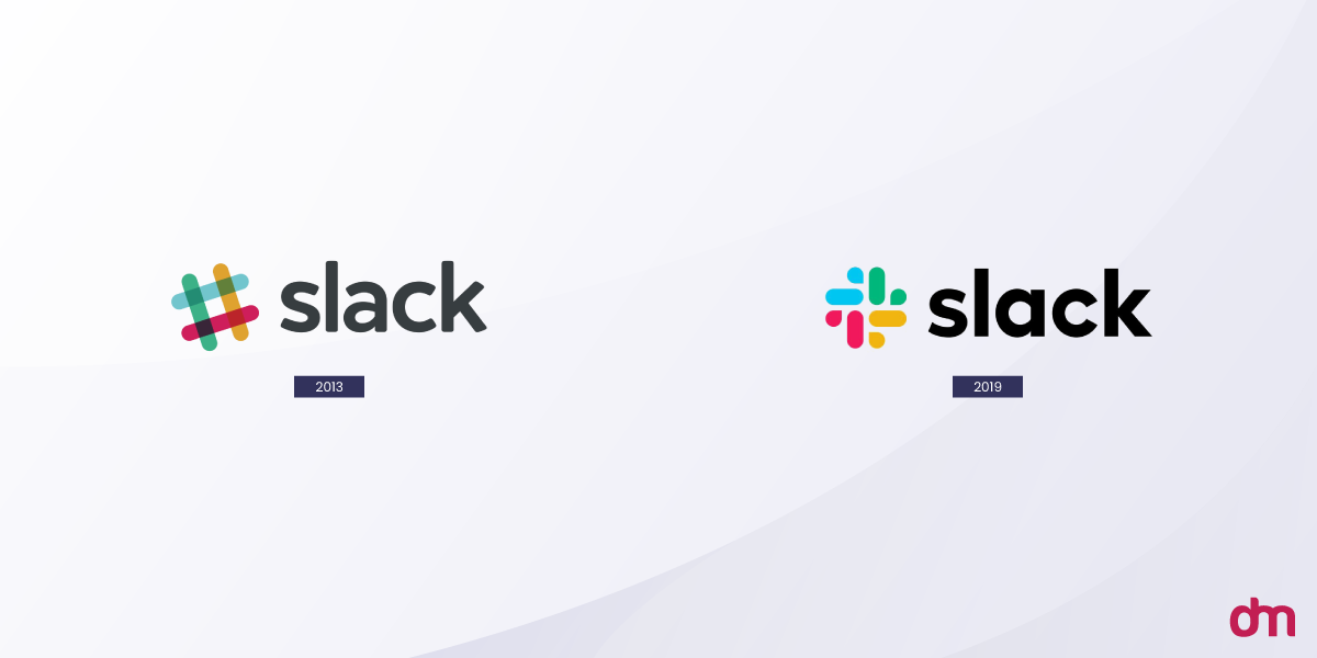 Slack Logo Evolution