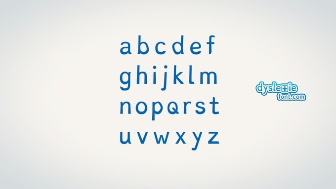 The Dyslexie Font