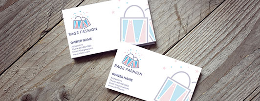 Fashion logo business Card Design 