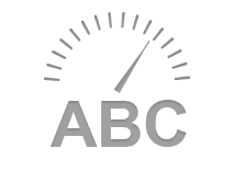 Speed meter above ABC