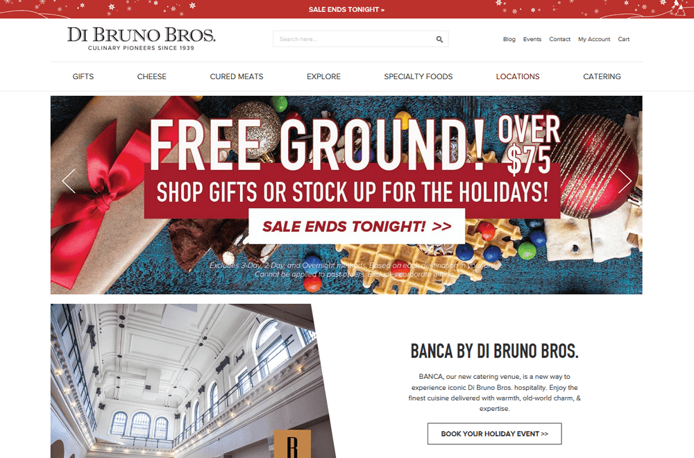 Di Bruno Bros Website