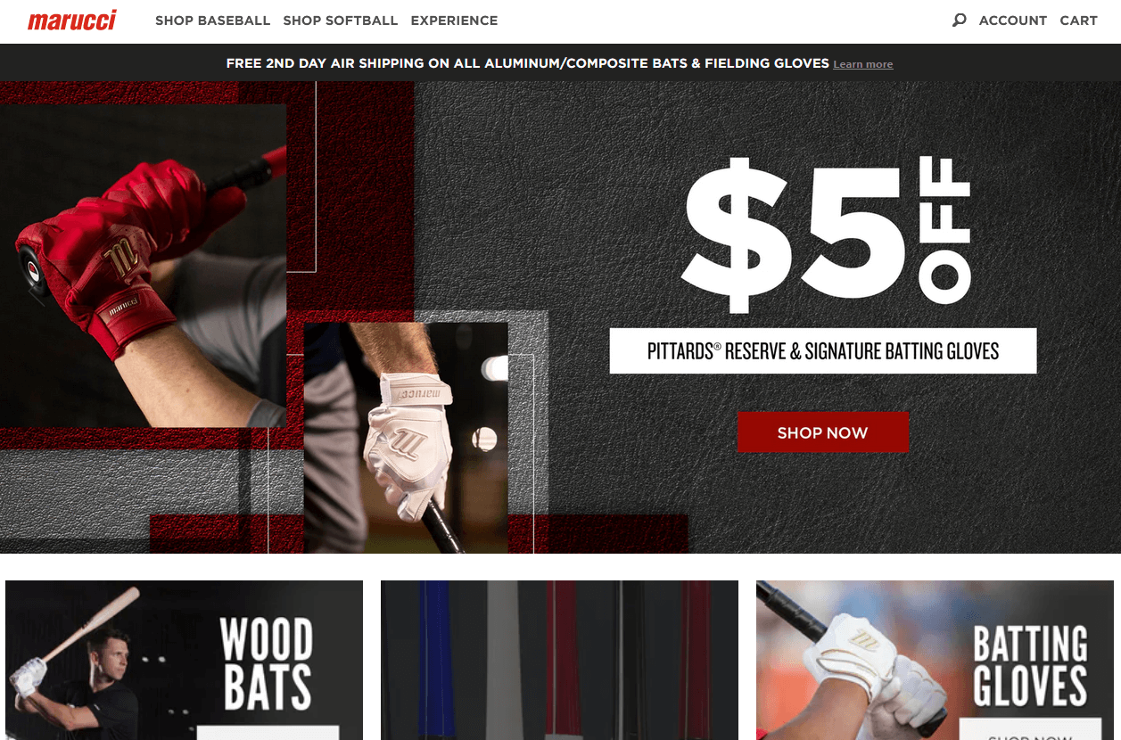 Marucci Website