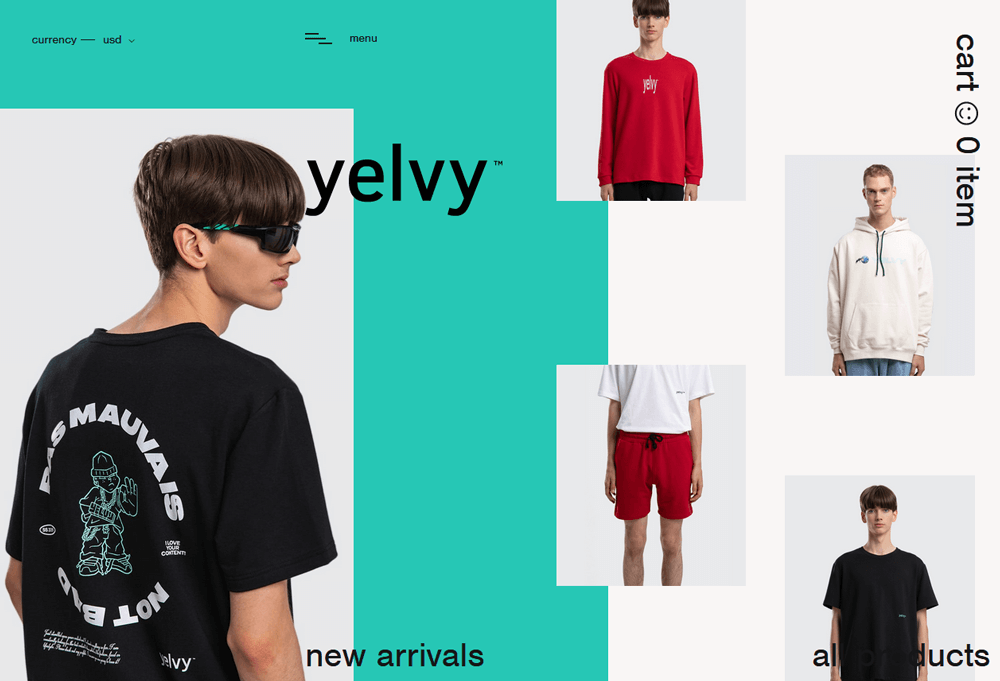 Yelvy Website