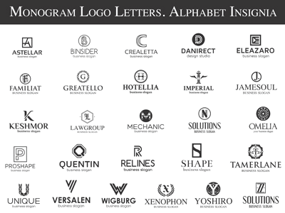 Monogram Logos, Monogram Logo Maker