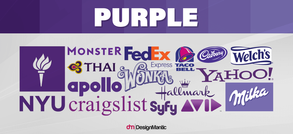 Collection of Purple logos