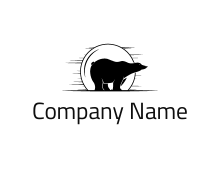 free polar bear logo creator