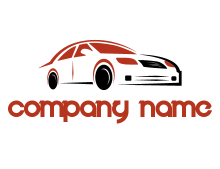 car illustration logo